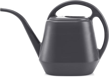 Plastic Watering Can, Grey, 1-Gallon
