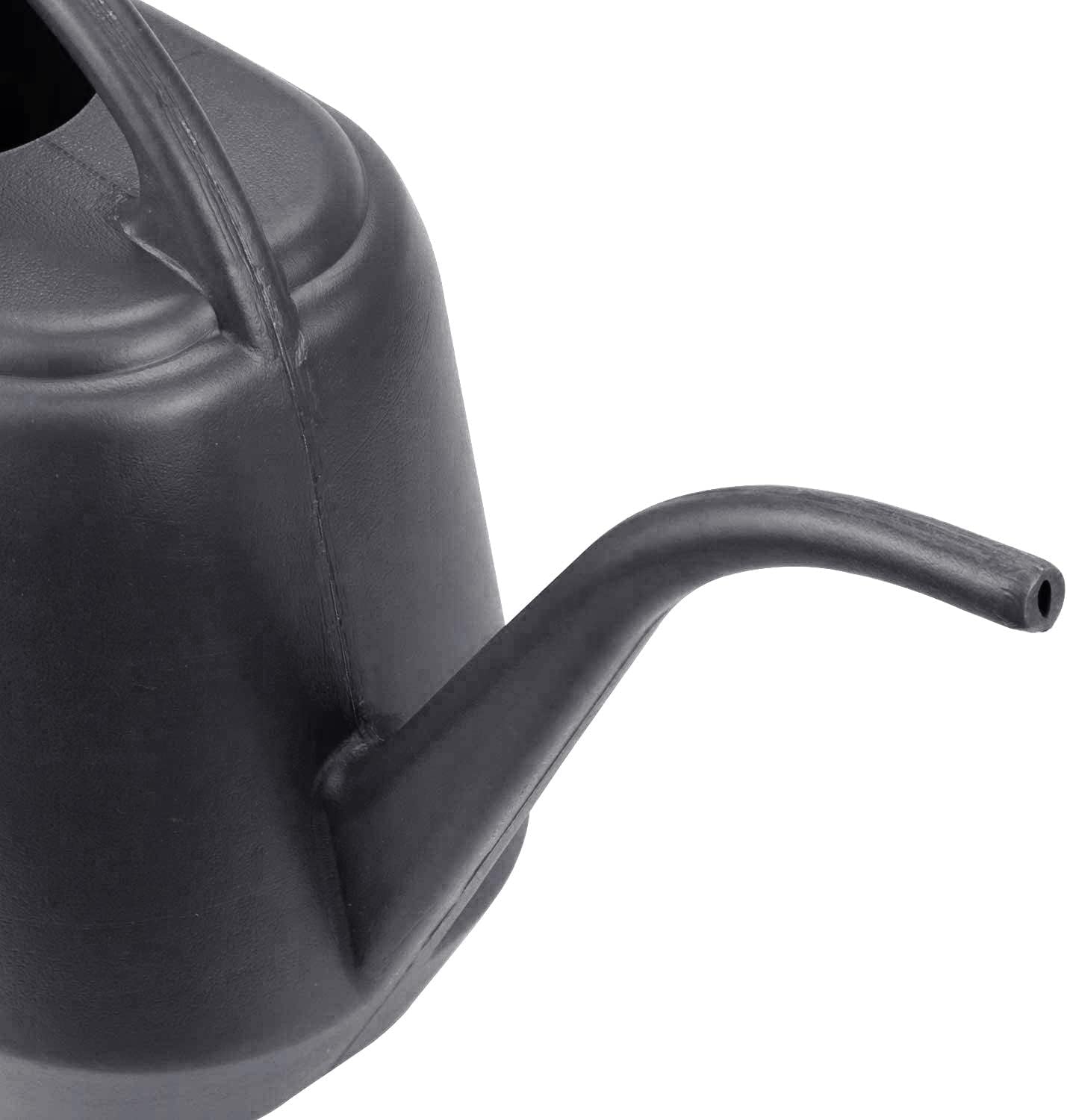 Plastic Watering Can, Grey, 1-Gallon