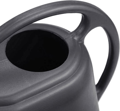 Plastic Watering Can, Grey, 1-Gallon
