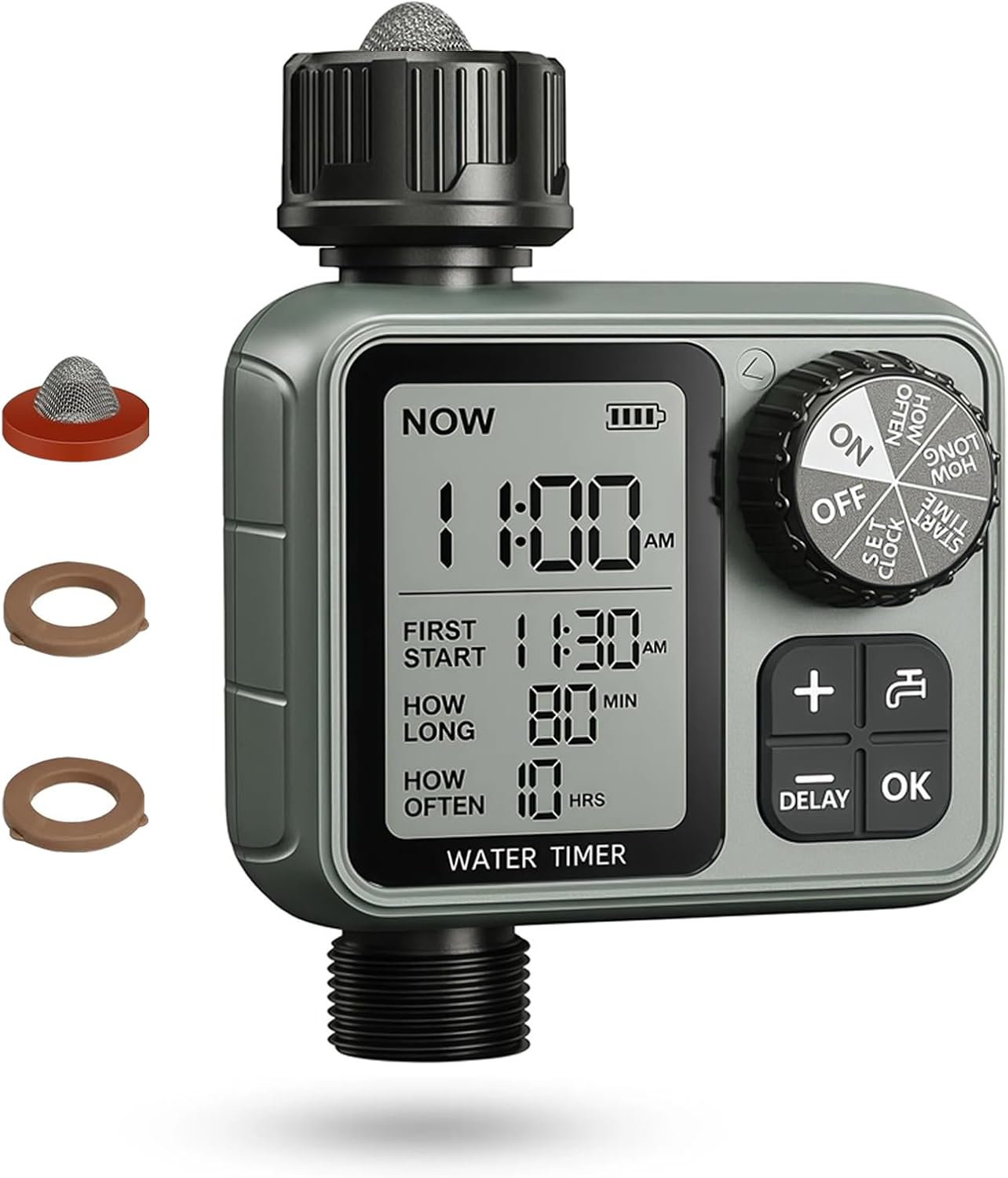 Digital Pogrammable Hose Timers with Rain Delay/Manual/Automatic