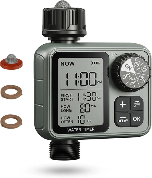 Digital Pogrammable Hose Timers with Rain Delay/Manual/Automatic