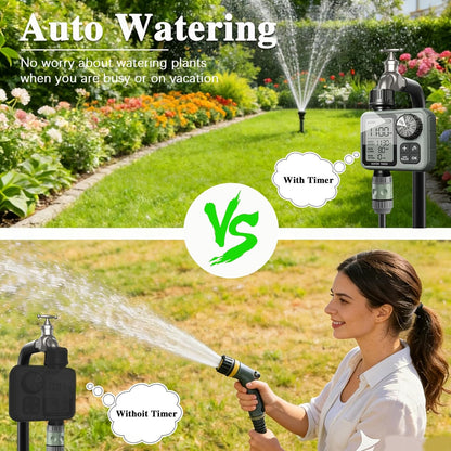 Digital Pogrammable Hose Timers with Rain Delay/Manual/Automatic