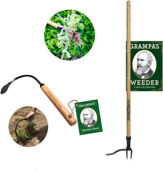 + Grampa's Hand Hook - Original Weeder + Hand Cultivator