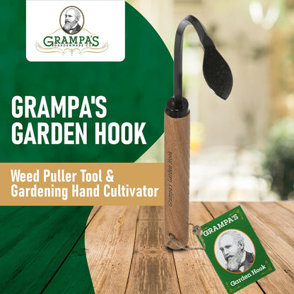 + Grampa's Hand Hook - Original Weeder + Hand Cultivator