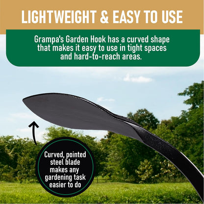 + Grampa's Hand Hook - Original Weeder + Hand Cultivator