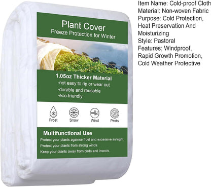 Plant Freezes Protection Cover,Rapid Growth Plant Cover in Promotion Cold Weather,Breathable Windproof Floating Row Cover,Protective Floating Row Covers for Plants,Gardens 300x1000cm