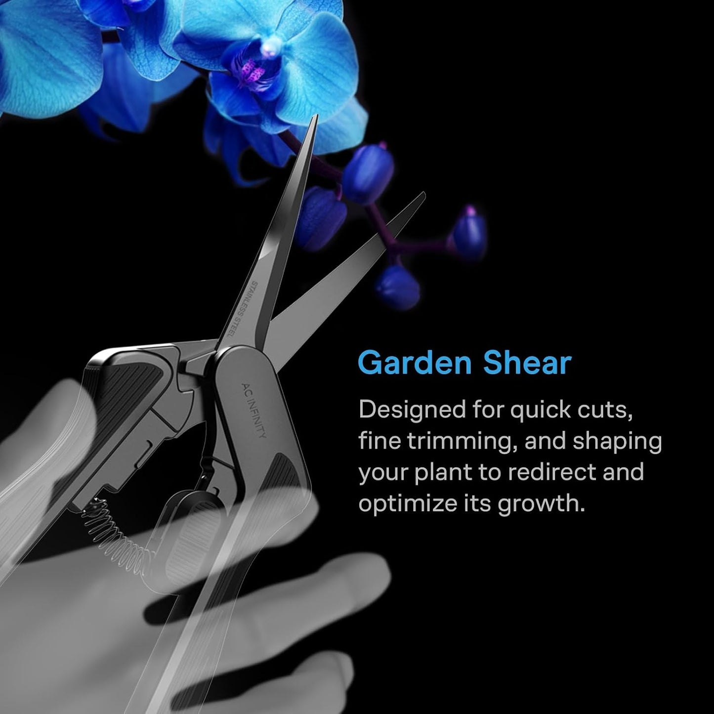 6.6” Stainless Steel Pruning Shear.