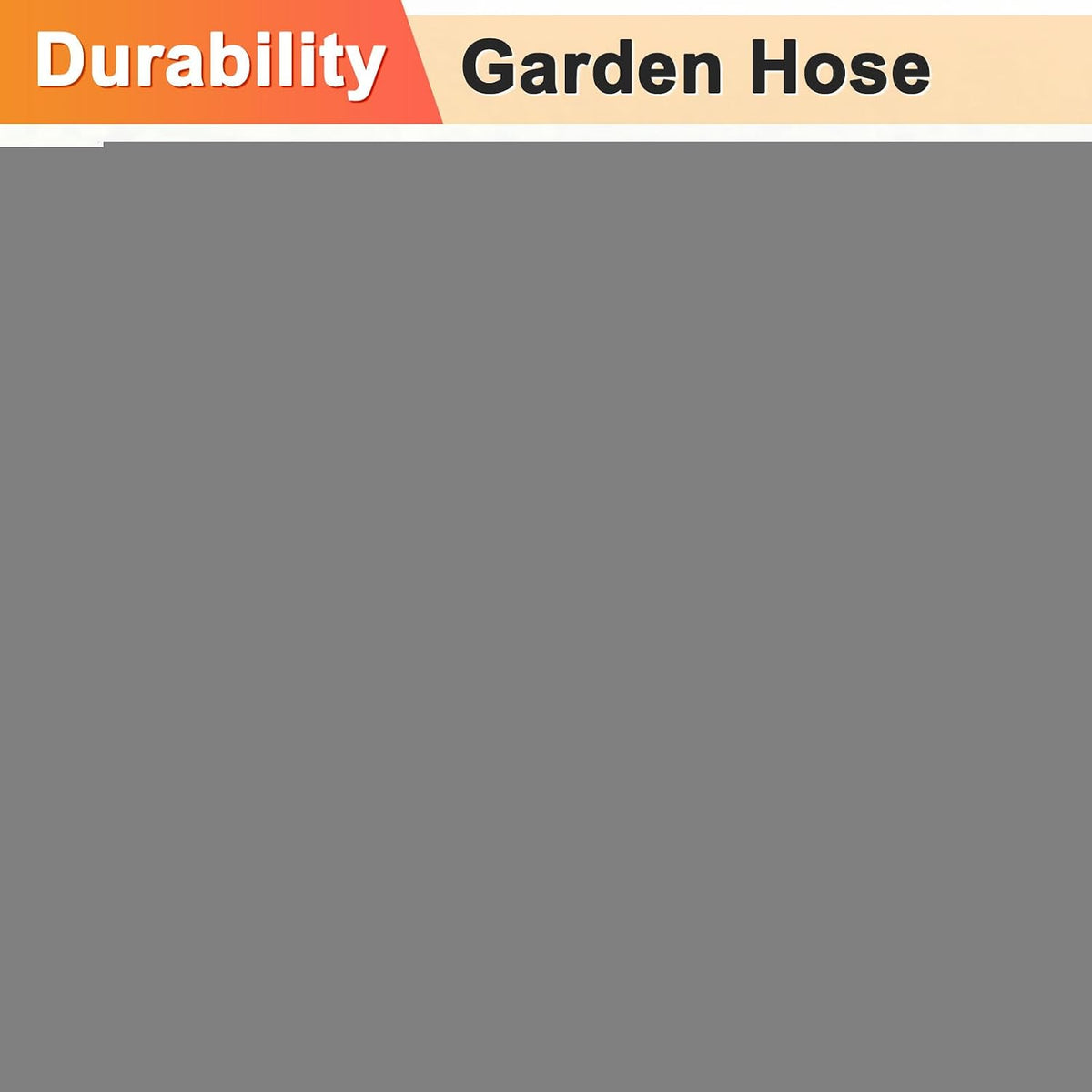 Garden Hose 5/8 Inch x 5 FT, Flexible PVC Leader Hose, Leakproof Water Hose with Swivel Handle, Male to Female Fittings, Burst 600 PSI [Black Green]