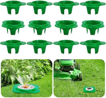 12 Pcs Lawn Sprinkler Head Protector with 3.8 Inch Inner Diameter