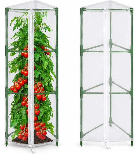Garden Tomato Plant Cover Netting, Fits 40–55" Tomato Cages