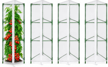 Garden Tomato Plant Cover Netting, Fits 40–55" Tomato Cages