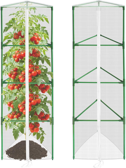 Garden Tomato Plant Cover Netting, Fits 40–55" Tomato Cages