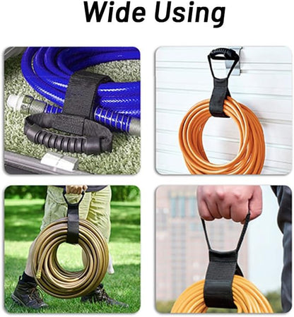 Cable Storage Straps - 1 Pack Garden Hose Storage Straps - Heavy-Duty Hook and Loop Straps, Garden Water Hoses and Garage Tool (1 Pack)
