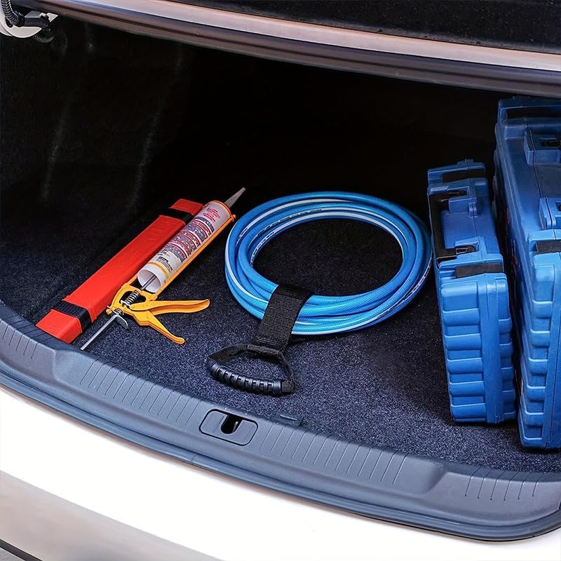Cable Storage Straps - 1 Pack Garden Hose Storage Straps - Heavy-Duty Hook and Loop Straps, Garden Water Hoses and Garage Tool (1 Pack)