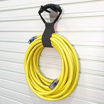 Cable Storage Straps - 1 Pack Garden Hose Storage Straps - Heavy-Duty Hook and Loop Straps, Garden Water Hoses and Garage Tool (1 Pack)