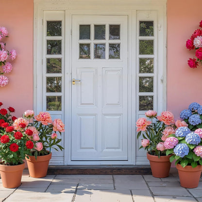 2 Pcs 24" H x 20" D Large Peony Cage and Support Grow Through Plant Supports Round Garden Flower Stake Plants Ring Hoop for Outdoor Floral Tomato Vegetable Improve Planting Success Rate