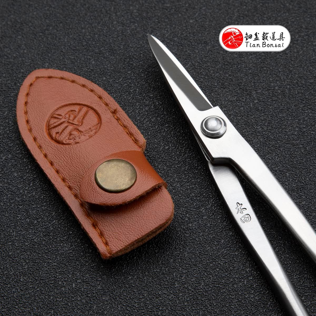 Bonsai Scissors Professional Grade Bonsai Shears Alloy Steel Bonsai Tools Equip With Tool Bag (MT-LBS-180)