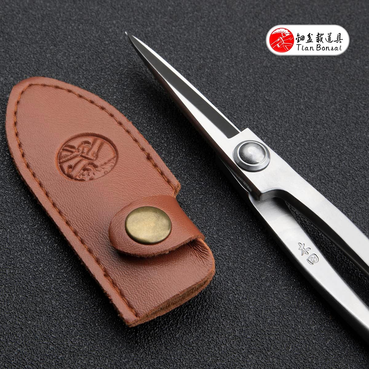 Bonsai Scissors Professional Grade Bonsai Shears Alloy Steel Bonsai Tools Equip With Tool Bag (MT-LBS-180)