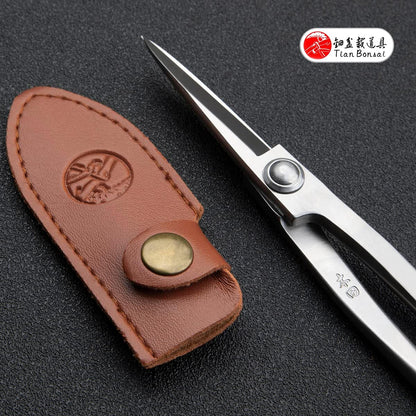 Bonsai Scissors Professional Grade Bonsai Shears Alloy Steel Bonsai Tools Equip With Tool Bag (MT-LBS-180)