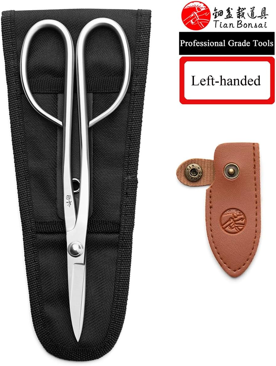 Bonsai Scissors Professional Grade Bonsai Shears Alloy Steel Bonsai Tools Equip With Tool Bag (MT-LBS-180)