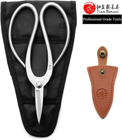 Bonsai Scissors Professional Grade Bonsai Shears Alloy Steel Bonsai Tools Equip With Tool Bag (MT-LBS-180)