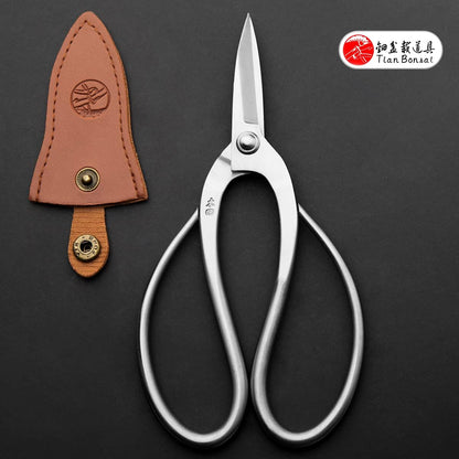 Bonsai Scissors Professional Grade Bonsai Shears Alloy Steel Bonsai Tools Equip With Tool Bag (MT-LBS-180)