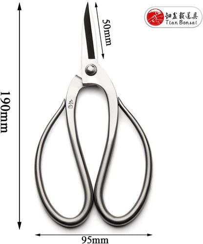 Bonsai Scissors Professional Grade Bonsai Shears Alloy Steel Bonsai Tools Equip With Tool Bag (MT-LBS-180)