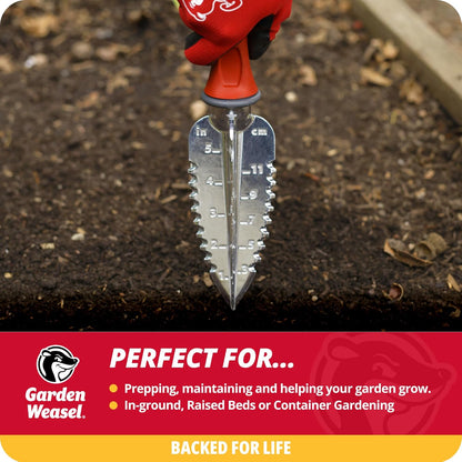 3Piece Hand Tool Set Trowel Transplanter Cultivator Gardening