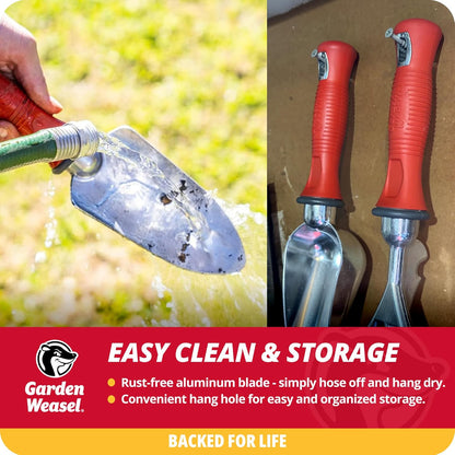 3Piece Hand Tool Set Trowel Transplanter Cultivator Gardening