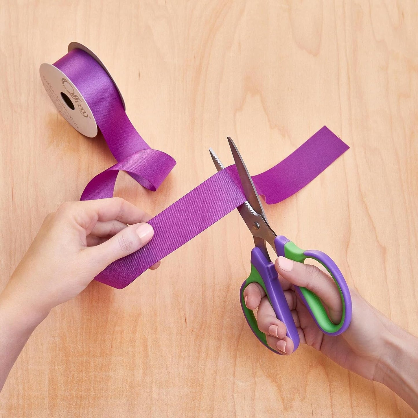 Floral Shears 7.5 Inch Purple