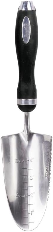 Bond Manufacturing 1903 Stainless Steel Series Serrated Trowel with Gel Grip Handle