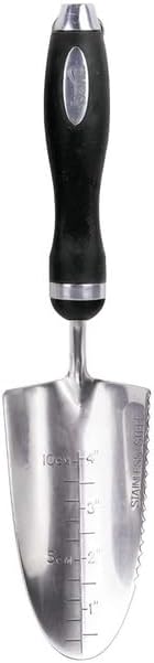 Bond Manufacturing 1903 Stainless Steel Series Serrated Trowel with Gel Grip Handle
