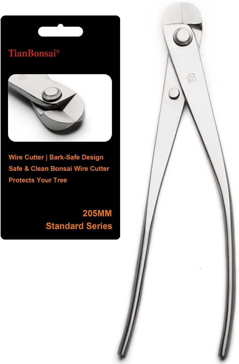Standard Grade 205 mm Wire Cutter Branch Cutter 3Cr13 Alloy Steel Bonsai Tools