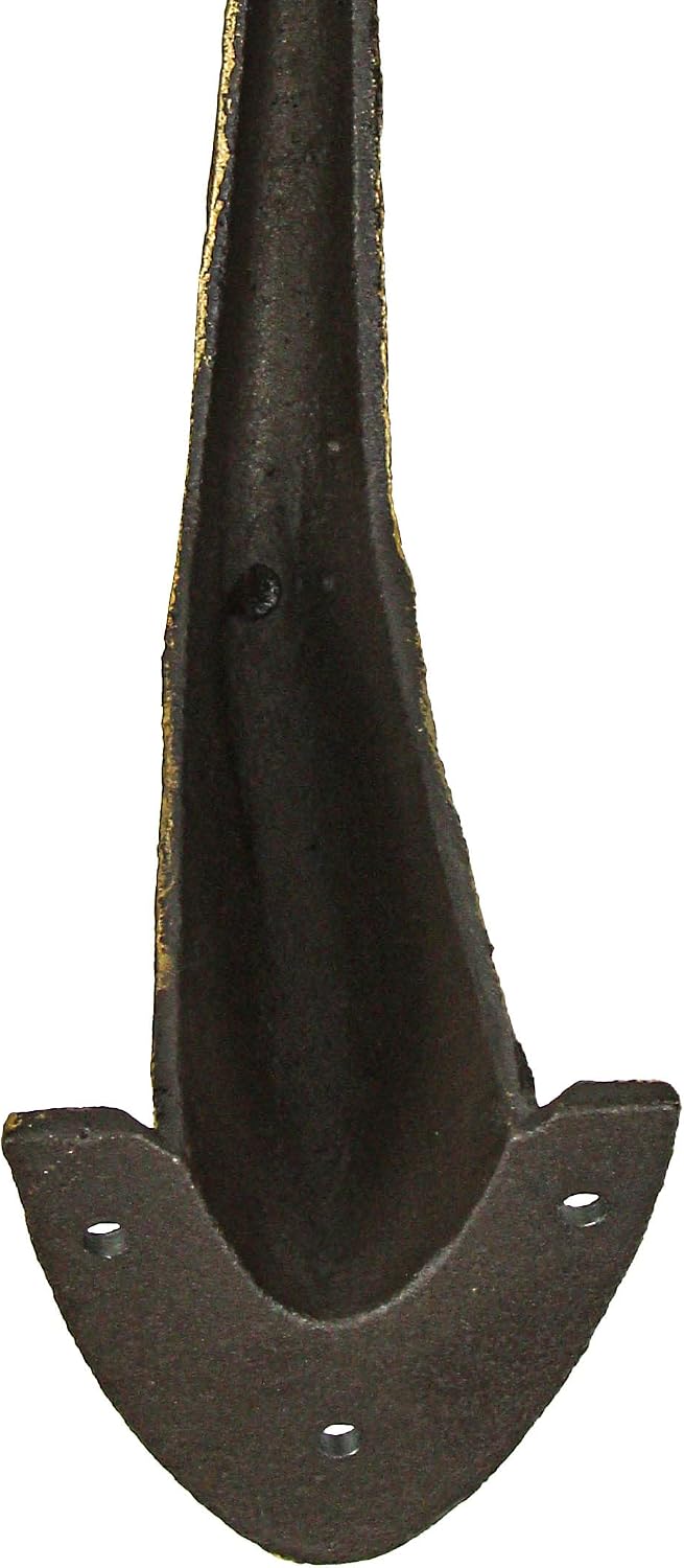 Sun Face Garden Hose Holder, 12 Inch Diameter Verdigris Green Cast Iron