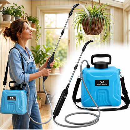 High Reach Plant Waterer with Spray Can Electric Water Sprayer