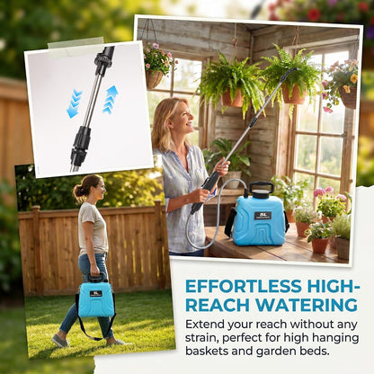 High Reach Plant Waterer with Spray Can Electric Water Sprayer