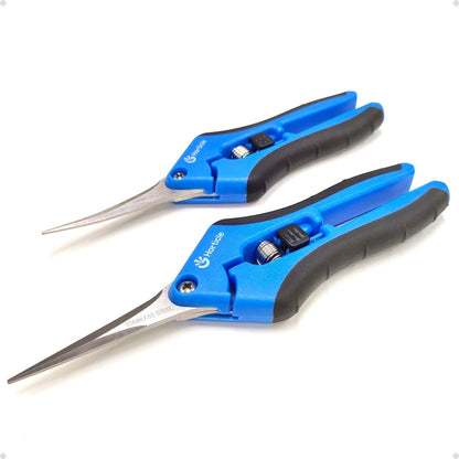 2-Pack 6.5" Garden Scissors Pruning Shears for Detailed Gardening