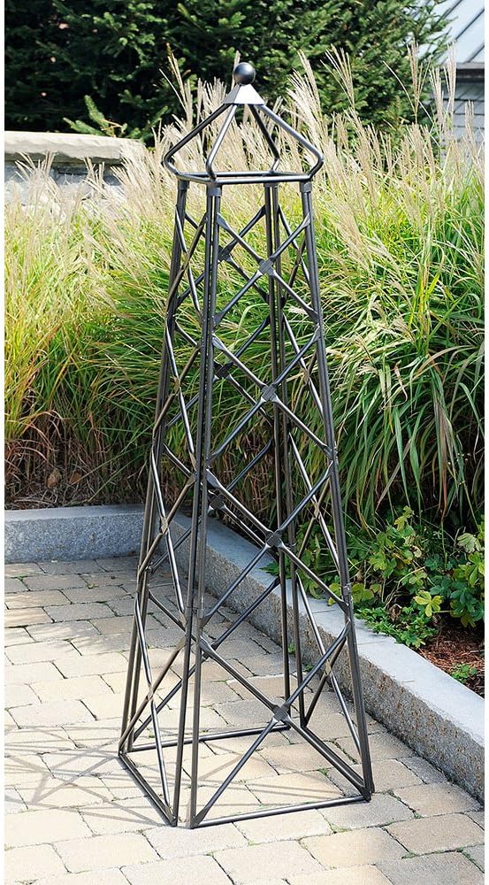Achla Designs Lattice Obelisk Garden Trellis