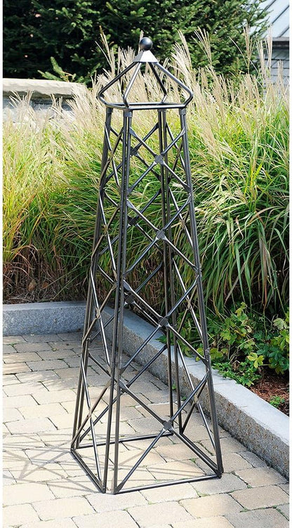 Achla Designs Lattice Obelisk Garden Trellis