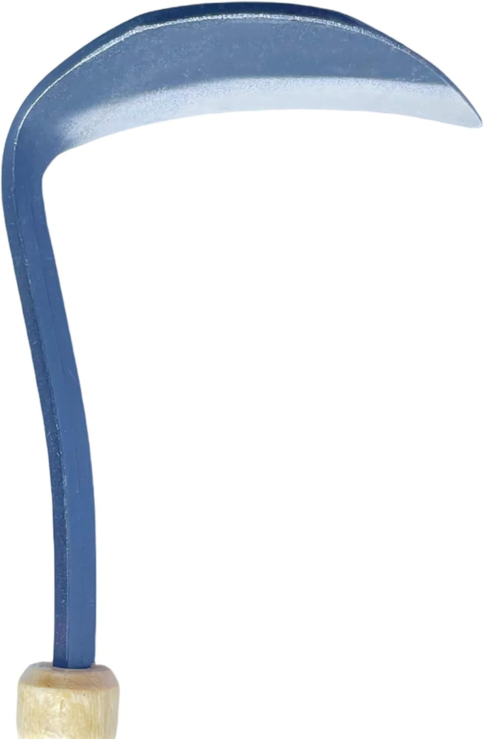 Gardening Hand Tools, Garden Hoe for Weeding, Japanese Weeding Sickle, Left Hand Scythe Tool for Grass Cutting