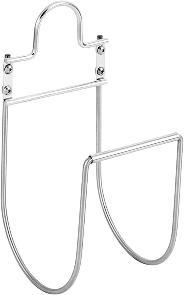 Stainless Steel Hose Holder Wall Mount- Wall Mount Garden Hose Hook for Outside, Sturdy Water Hose Holders for Garage, Vacuum Lines and Extension Cords