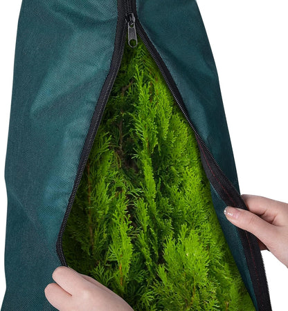 Zip A Tree Plant Cover Freeze Protection, Winter Plant Protector Bag