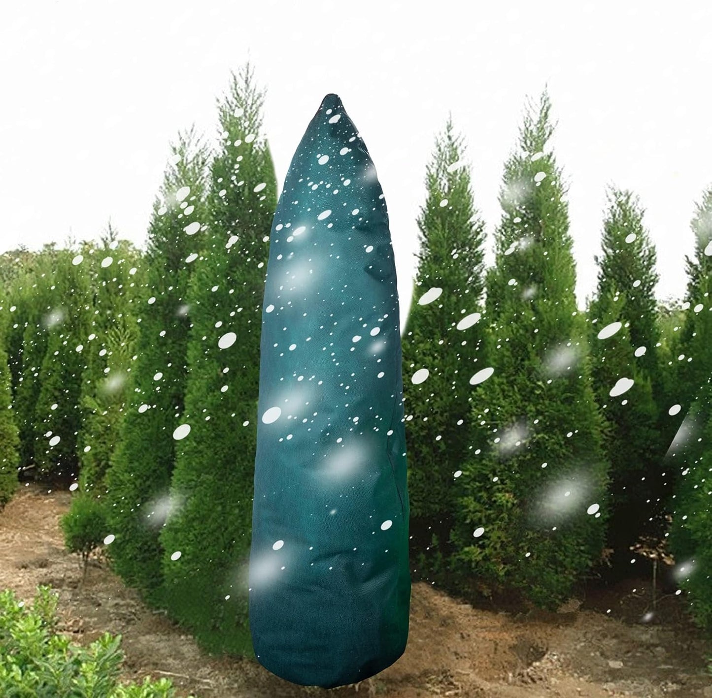 Zip A Tree Plant Cover Freeze Protection, Winter Plant Protector Bag