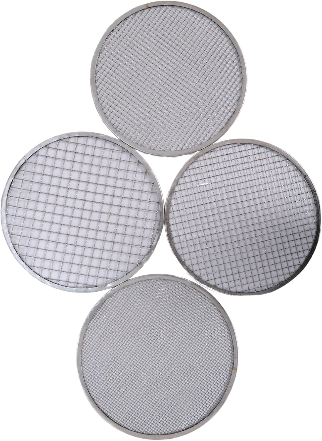 Multi-Purpose Soil Sifter with Handle | Includes 4 Changeable Screens | Ideal for Soil, Rock, Compost, and Debris Sifting
