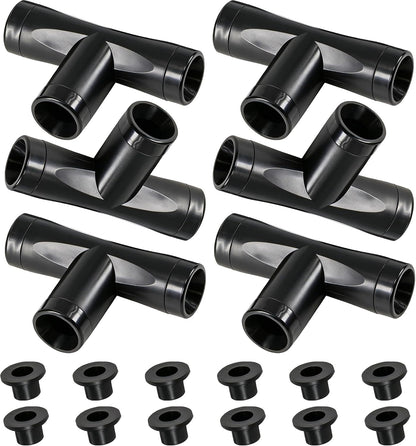 3/8" Soaker Hose Fittings Repair Kit-2Male&2Female&4Tee&2Feeder
