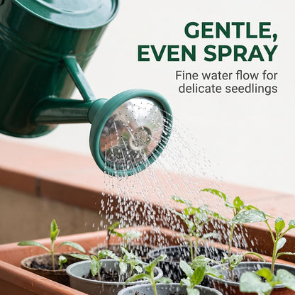 Green Garden Watering Can Sprinkler Head, Universal Rose Head Water Sprinkler Sprayer Fit All Can Rose Spout Cover Nozzle Replacement Garden Watering Tool, Equipment