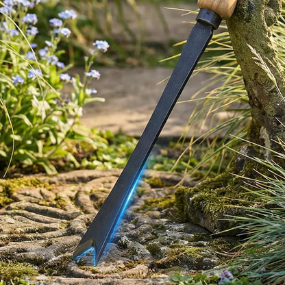 Professional Stainless Steel Dandelion Weeding Tool with Wooden Handle, Garden Root Remover for Lawn and Garden Maintenance
