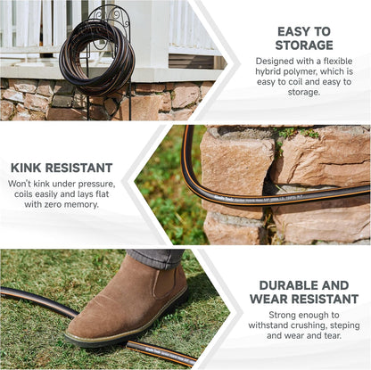 Garden Hose 5/8", 5ft Female to Female Leader Hose