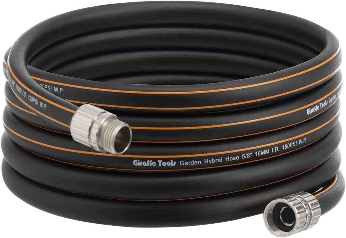Garden Hose 5/8", 5ft Female to Female Leader Hose