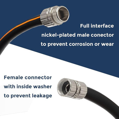 Garden Hose 5/8", 5ft Female to Female Leader Hose